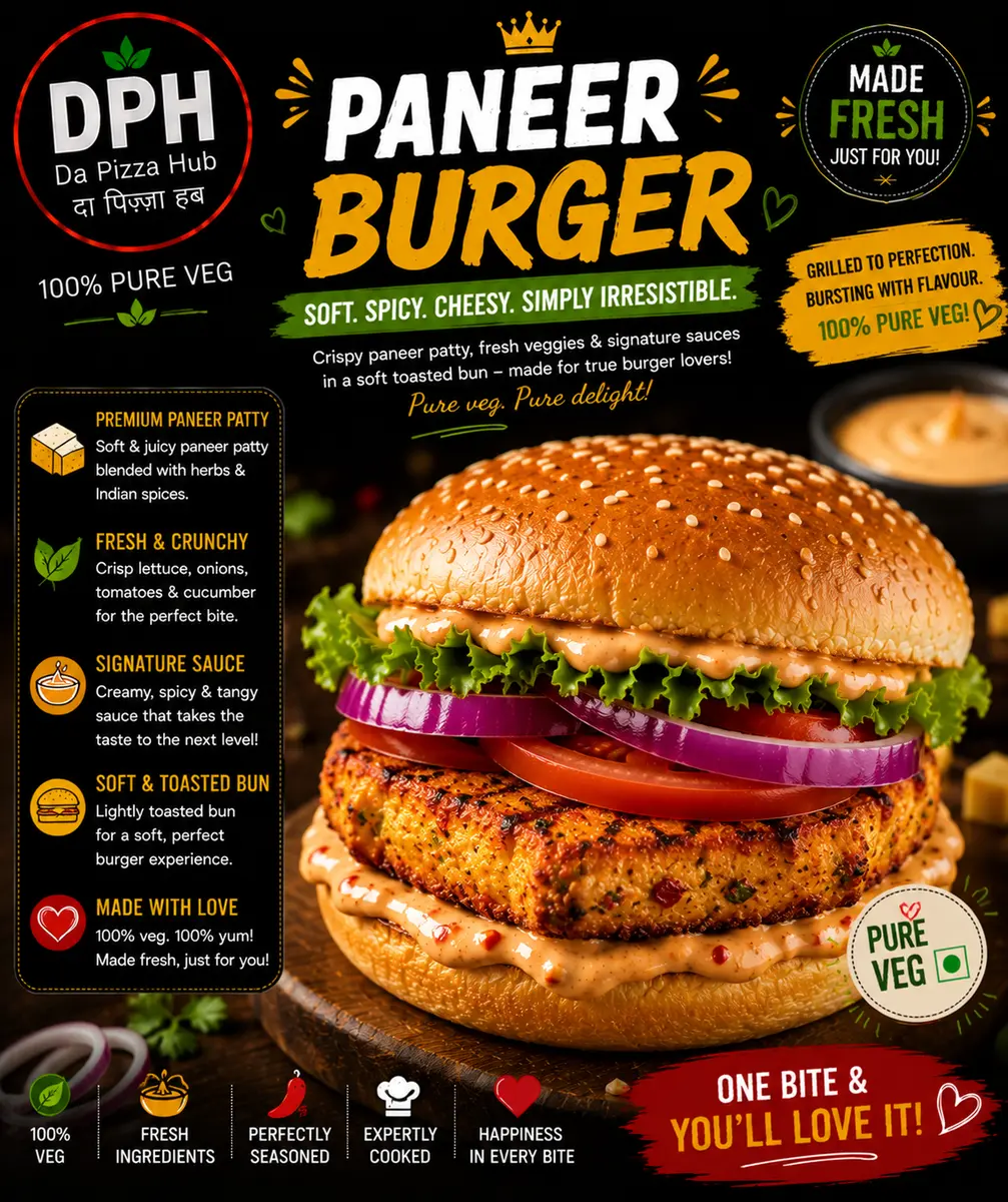 Paneer Burger